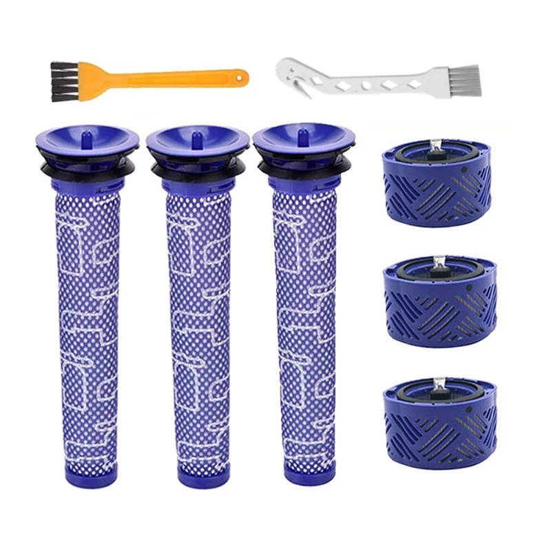 For Dyson V6 Absolute Cordless Stick Vacuum Cleaner Replacement Spare Parts Pre-Filter Hepa Filter 965661-01 966741-01
For Dyson V6 Absolute Cordless Stick Vacuum Cleaner Replacement Spare Parts Pre-Filter Hepa Filter 965661-01 966741-01