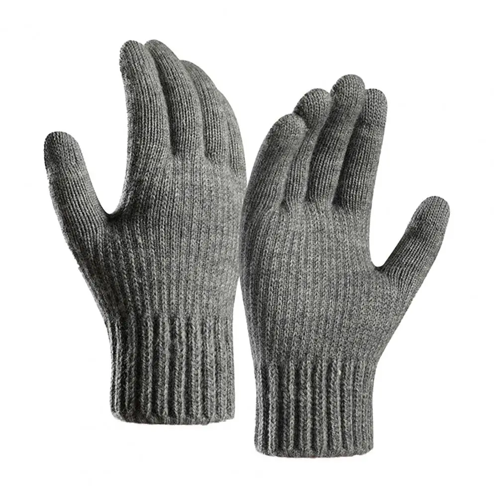 Unique Knit Gloves Soft Cold Winter Male Sports Motorbike Bicycle Gloves Full Finger Cozy Male Gloves for Daily Wear
Unique Knit Gloves Soft Cold Winter Male Sports Motorbike Bicycle Gloves Full Finger Cozy Male Gloves for Daily Wear