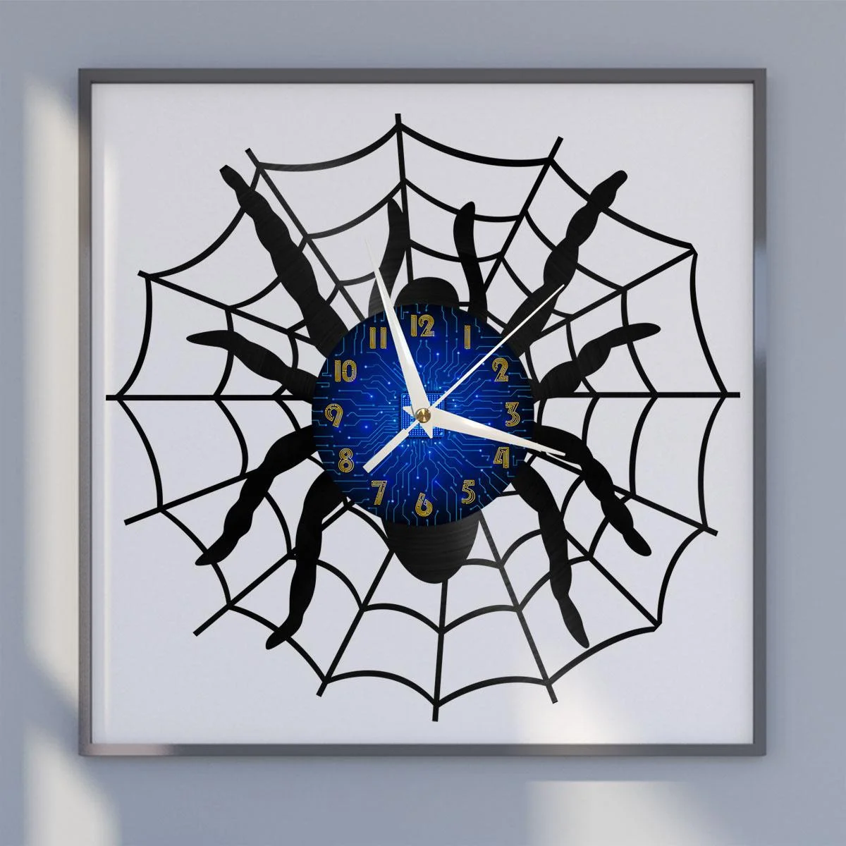 Spider Vinyl Wall Clock, Vinyl Record LED Clock Wall Art Black 12 Inch for Living Room Bedroom
Spider Vinyl Wall Clock, Vinyl Record LED Clock Wall Art Black 12 Inch for Living Room Bedroom