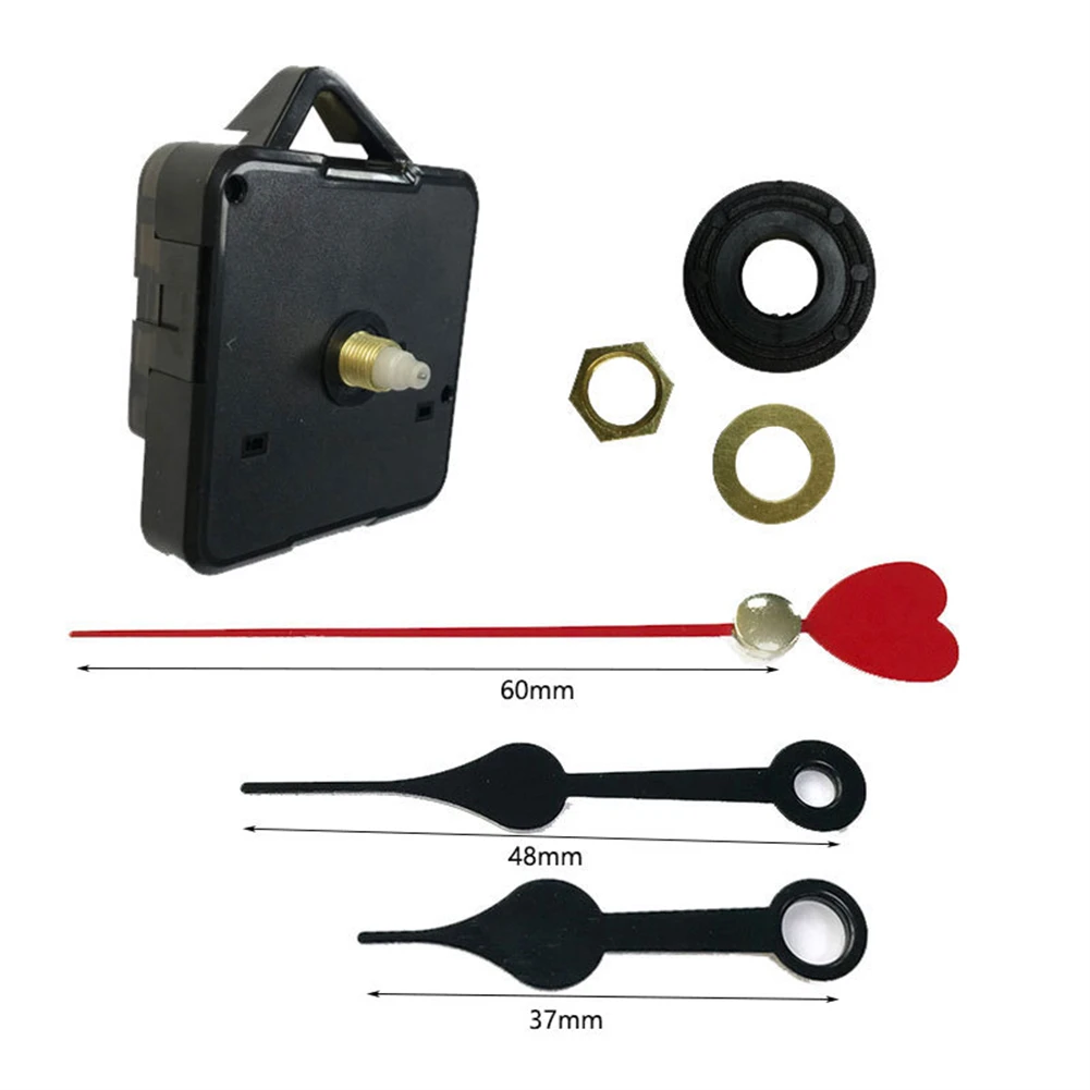 Practical Clock Mechanism Wall Quartz Clock Accessories For 2-3mm Clock Panel Hands Set Movement Reliable Replacement
Practical Clock Mechanism Wall Quartz Clock Accessories For 2-3mm Clock Panel Hands Set Movement Reliable Replacement