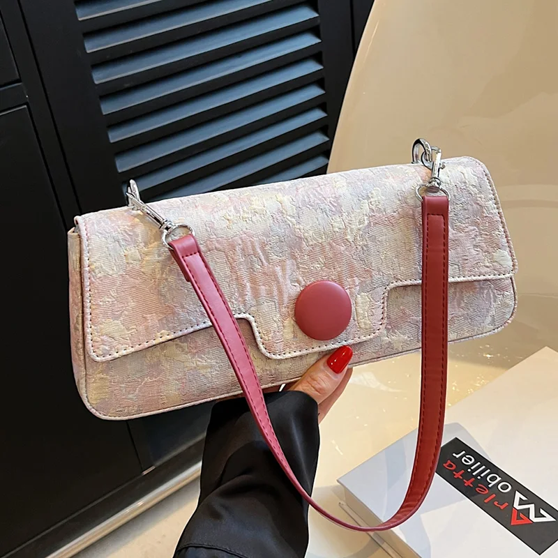 French Style Women Chic Armpit Bags Single Shoulder Bag Classic Handbags 2023 Designer Female Pink Underarm Bags Evening Clutch
French Style Women Chic Armpit Bags Single Shoulder Bag Classic Handbags 2023 Designer Female Pink Underarm Bags Evening Clutch