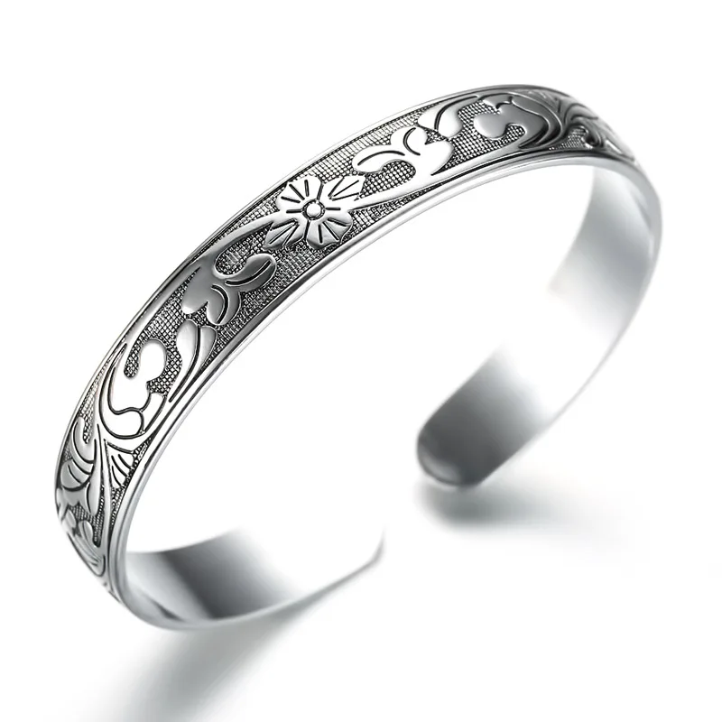 New Silver Bracelet Ladies Retro Fashion Plum Party Accessories Thailand Silver Jewelry Gifts Temperament Jewelry
New Silver Bracelet Ladies Retro Fashion Plum Party Accessories Thailand Silver Jewelry Gifts Temperament Jewelry