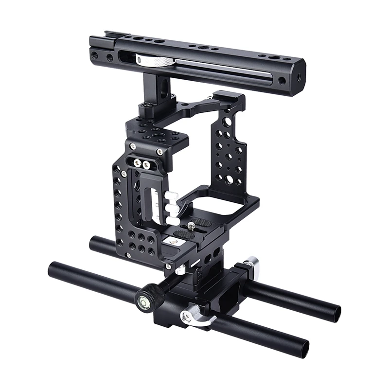 Camera Cage CA7 Aluminum Professional DSLR Kit For Sony A7 Series A7K A7II A7III A7RIII A7RII A7X
Camera Cage CA7 Aluminum Professional DSLR Kit For Sony A7 Series A7K A7II A7III A7RIII A7RII A7X