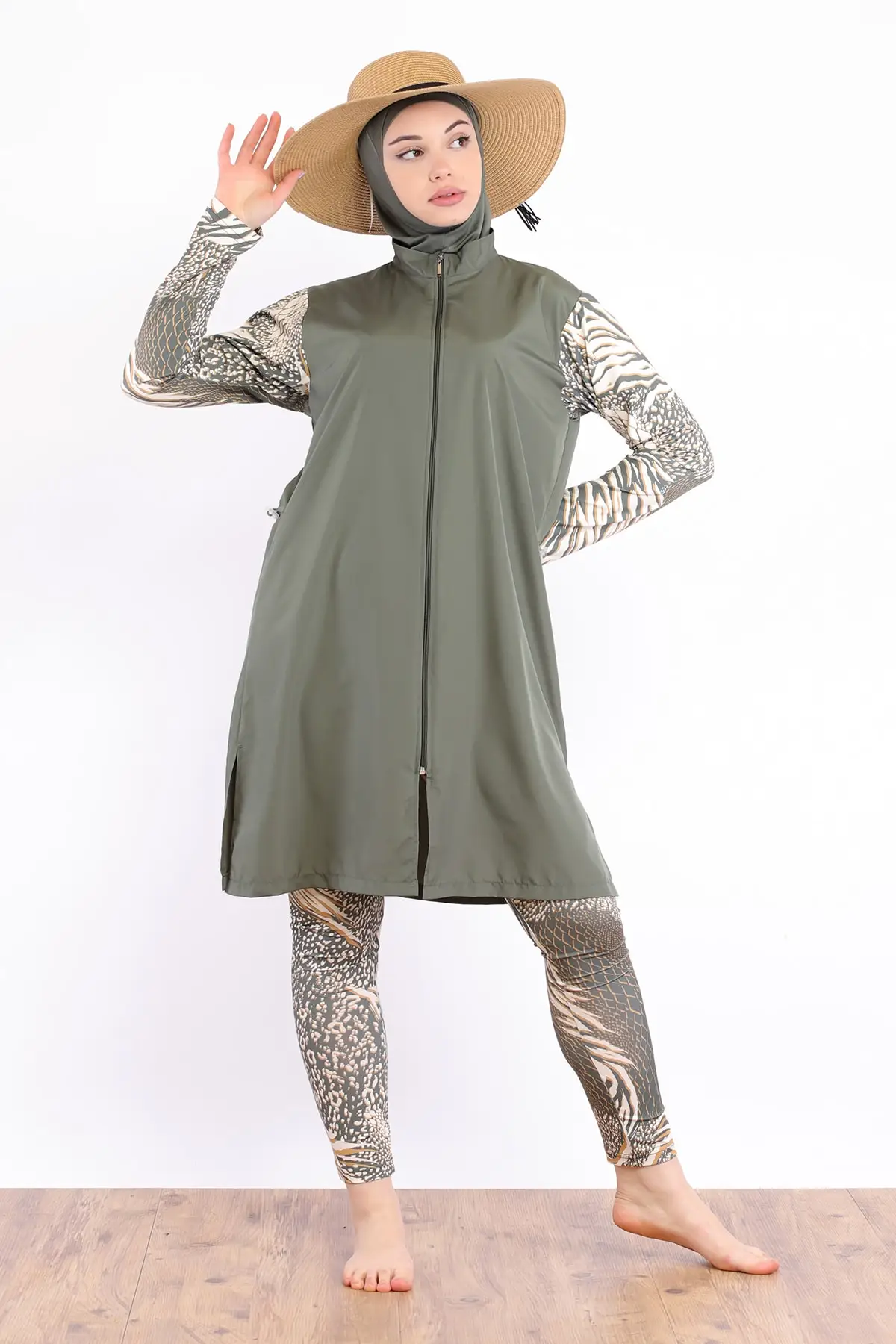 Muslim Burkinis Large Size Swimwear Modest Summer Clothing Hijab Sport Swimsuit Islamic Full Cover Swimwears
Muslim Burkinis Large Size Swimwear Modest Summer Clothing Hijab Sport Swimsuit Islamic Full Cover Swimwears
