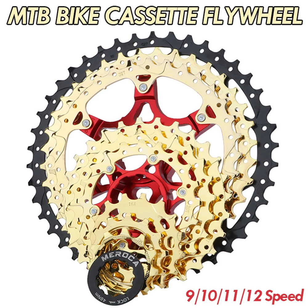 9/10/11/12 Speed Cassette Bicycle Flywheel Lightweight Aluminium Alloy 42T 46T 50T 52T MTB Bike Free Wheel Bracket Sprocket
9/10/11/12 Speed Cassette Bicycle Flywheel Lightweight Aluminium Alloy 42T 46T 50T 52T MTB Bike Free Wheel Bracket Sprocket
