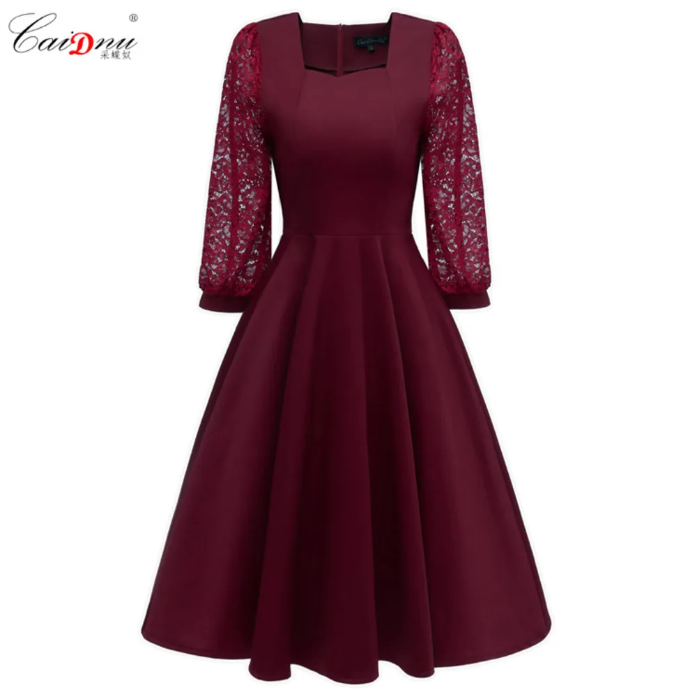 Women's clothing autumn and winter 2021 new Lantern Sleeve lace lady dress dresses for weddings as a gust
Women's clothing autumn and winter 2021 new Lantern Sleeve lace lady dress dresses for weddings as a gust