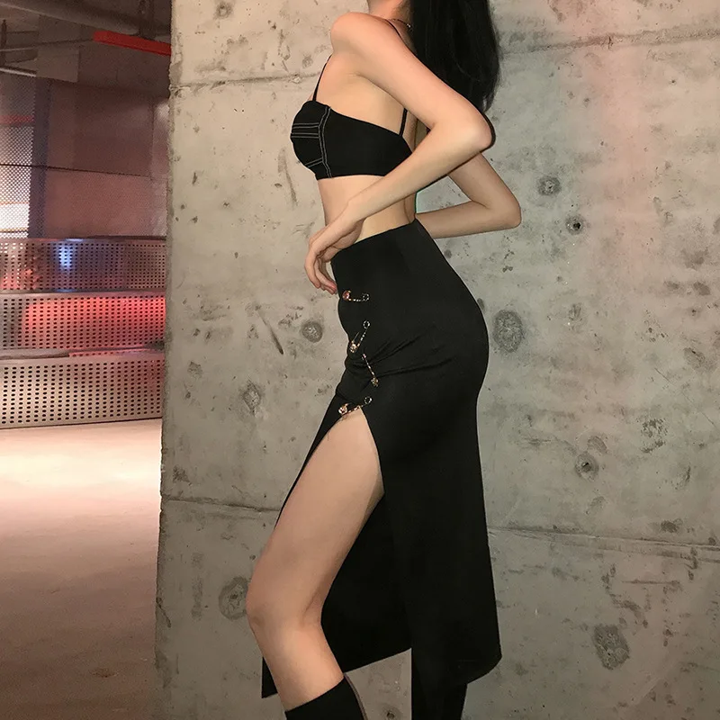 Gothic Grunge Punk Black Midi Skirts Goth Dark Mall Women Aesthetic Emo Alternative Clothing High Waist A-Line Party Long Skirt
Gothic Grunge Punk Black Midi Skirts Goth Dark Mall Women Aesthetic Emo Alternative Clothing High Waist A-Line Party Long Skirt