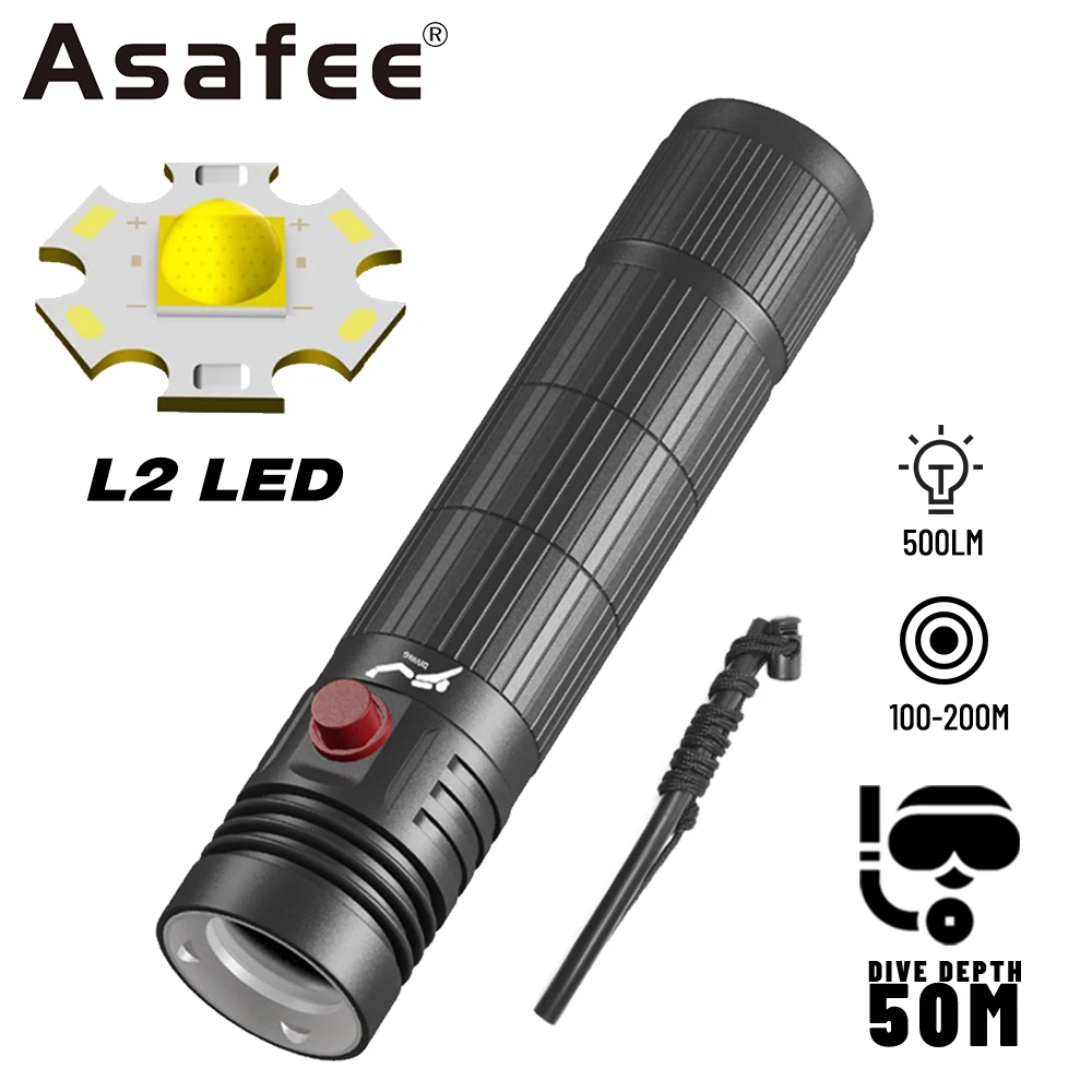 Профессиональный Подводный Фонарик Asafee D901 для дайвинга, 50 м, 18650/3 лм, L2, IPX8, водонепроницаемая лампа для дайвинга с аккумулятором 1 * AAA
Профессиональный Подводный Фонарик Asafee D901 для дайвинга, 50 м, 18650/3 лм, L2, IPX8, водонепроницаемая лампа для дайвинга с аккумулятором 1 * AAA