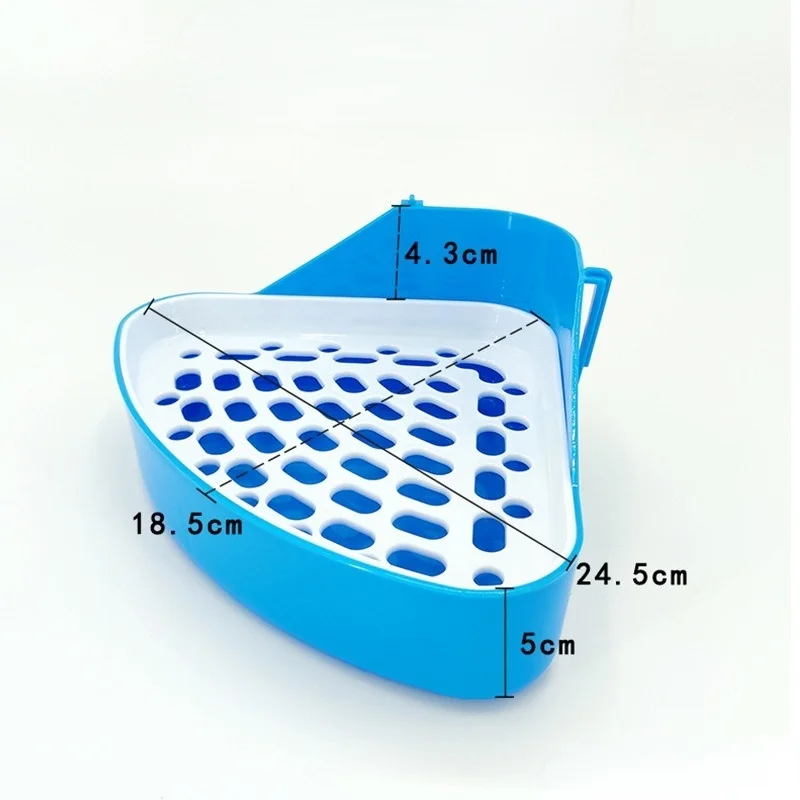 Small pet triangle toilet Rabbit chinchilla guinea pig plastic toilet Multicolor optional hamster bathroom pet cleaning supplies
Small pet triangle toilet Rabbit chinchilla guinea pig plastic toilet Multicolor optional hamster bathroom pet cleaning supplies