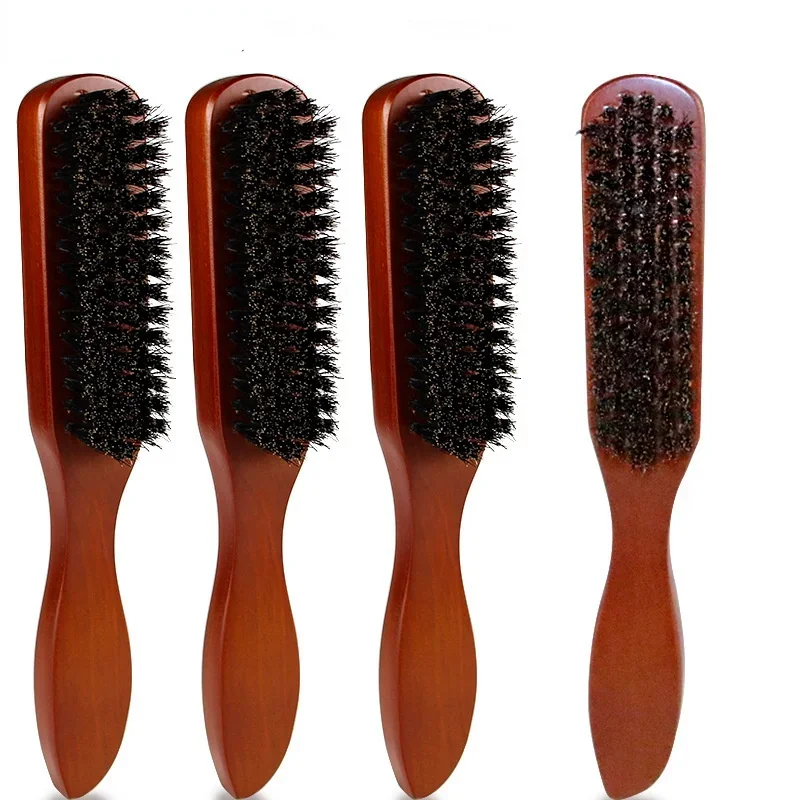 Barber Solid Wood Boar Shaving Brush Beard Massage Black Boar Bristle Hair Brush Curved Wooden Men Beard Mustache Brushes
Barber Solid Wood Boar Shaving Brush Beard Massage Black Boar Bristle Hair Brush Curved Wooden Men Beard Mustache Brushes