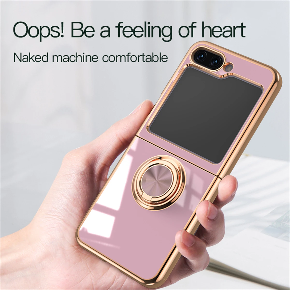 For Samsung Galaxy Z Flip 5 4 3 ZFlip5 Case Luxury Electroplating Ring Holder Soft Silicone Folding Protective Shockproof Cover
For Samsung Galaxy Z Flip 5 4 3 ZFlip5 Case Luxury Electroplating Ring Holder Soft Silicone Folding Protective Shockproof Cover