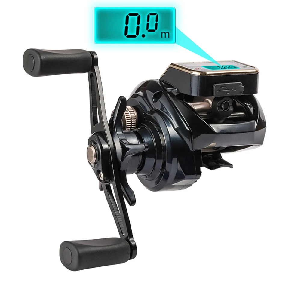 1pc Electronic Fishing Baitcasting Reel With Accurate Counting Line Digital Display Dual Magnetic Brake System Fishing Accessory
1pc Electronic Fishing Baitcasting Reel With Accurate Counting Line Digital Display Dual Magnetic Brake System Fishing Accessory