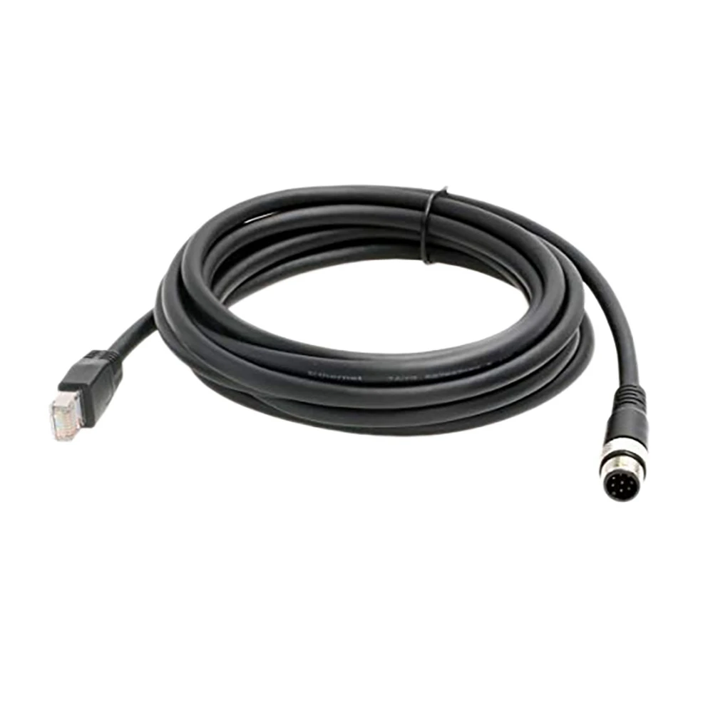 Industrial Ethernet M12 8 Pole A-Code Male to RJ45 CAT6 Cable for Cognex and Automation Application 10M
Industrial Ethernet M12 8 Pole A-Code Male to RJ45 CAT6 Cable for Cognex and Automation Application 10M