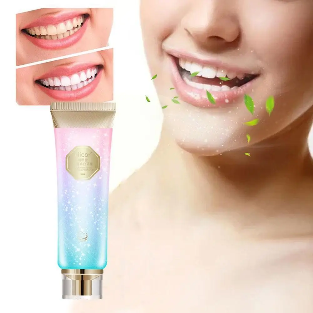 

100 г Niacinamide отбеливающая зубная паста свежее дыхание Чистка отжим зубная паста глубокий десен защита K9A1