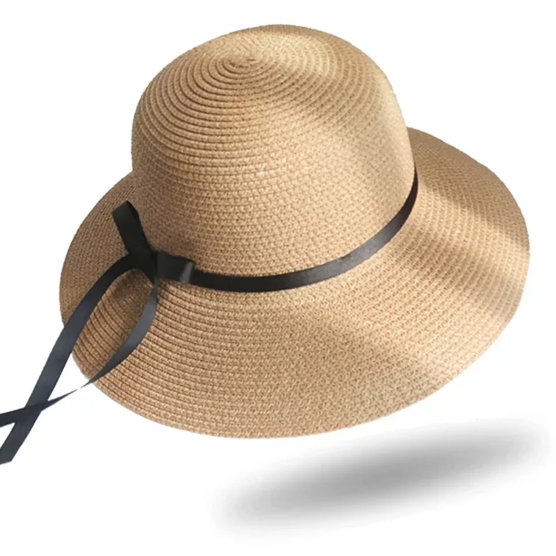 Simple Foldable Wide Brim Floppy Girls Straw Hat Summer Beach Sun Hat Women Summer Hat UV-Screen Travel Cap Lady Cap Female
Simple Foldable Wide Brim Floppy Girls Straw Hat Summer Beach Sun Hat Women Summer Hat UV-Screen Travel Cap Lady Cap Female