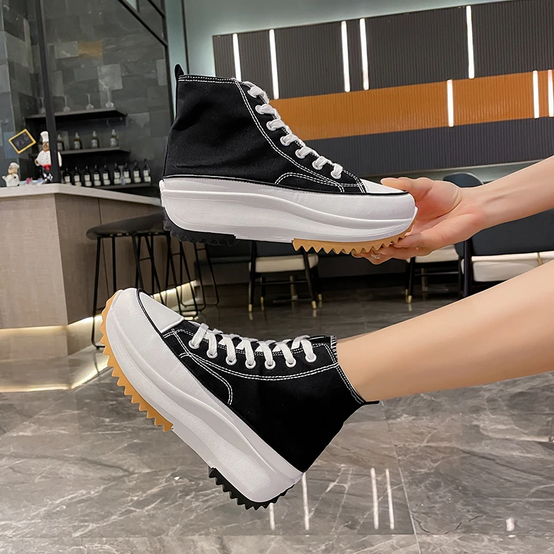 2023 New Women's Shoes Fashion Women's Sneakers Women Platform Canvas Shoes Skateboarding Women Lace-Up Classic Ladies Shoes
2023 New Women's Shoes Fashion Women's Sneakers Women Platform Canvas Shoes Skateboarding Women Lace-Up Classic Ladies Shoes