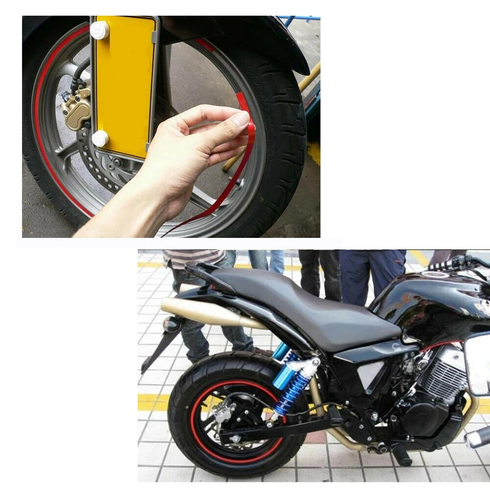 20 Red Reflective Motorcycles Along The Striped Wheel Decal Tape Sticker Ring Arc Night Reflective Decorative Strip
20 Red Reflective Motorcycles Along The Striped Wheel Decal Tape Sticker Ring Arc Night Reflective Decorative Strip