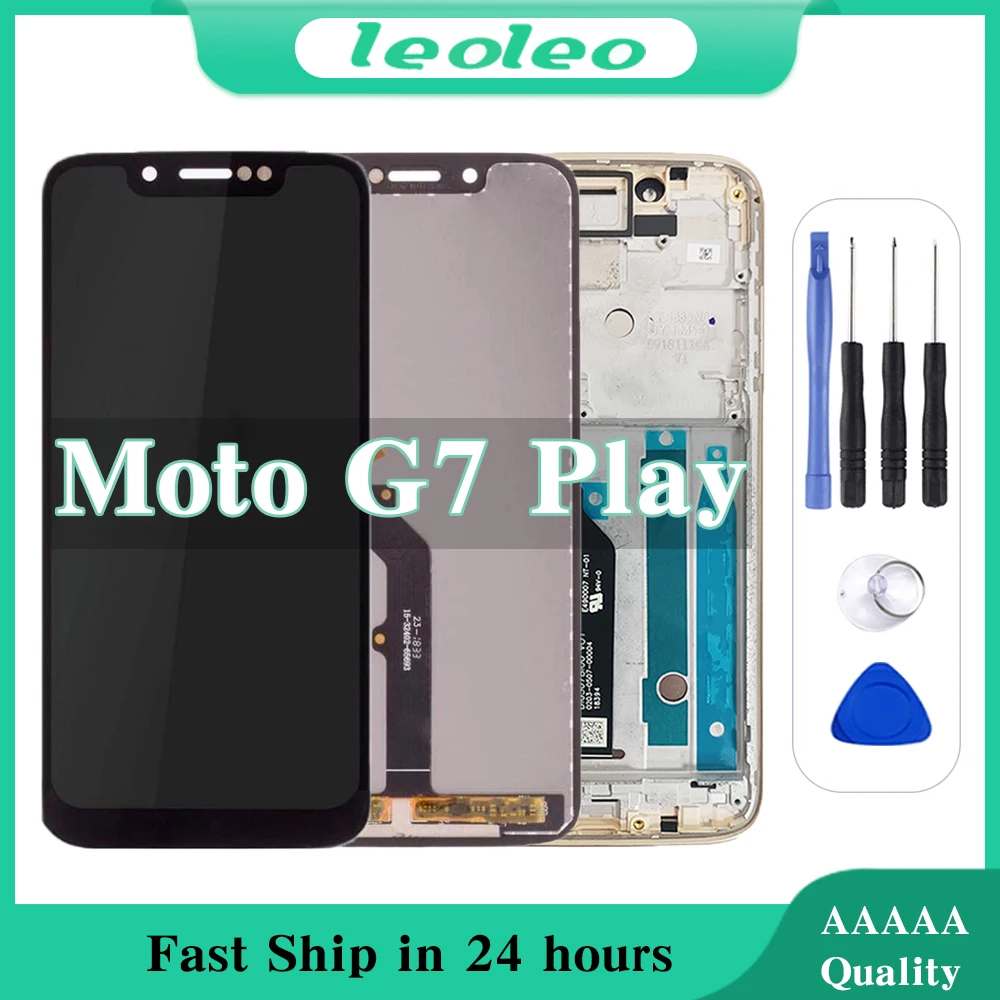 ЖК-дисплей с сенсорным цифровым преобразователем в сборе для Moto G7 Play, Замена ЖК-экрана Motorola
ЖК-дисплей с сенсорным цифровым преобразователем в сборе для Moto G7 Play, Замена ЖК-экрана Motorola