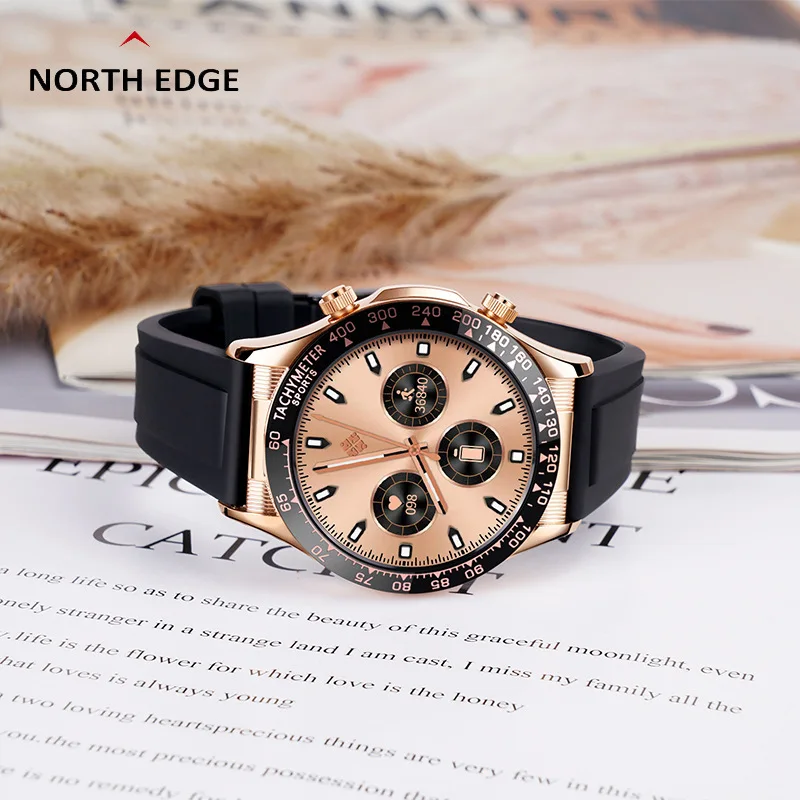 NORTH EDGE 360 HD NFC Mobile Payment Heart Rate Blood Pressure Heart Rate Blood Oxygen Call Sma rt Business Watch men
NORTH EDGE 360 HD NFC Mobile Payment Heart Rate Blood Pressure Heart Rate Blood Oxygen Call Sma rt Business Watch men