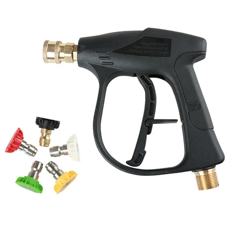 High-Pressure Cleaning Water Gun Car Wash Water Gun M22 Quick Plug Live Connection High Pressure Cleaning Water Gun Set
High-Pressure Cleaning Water Gun Car Wash Water Gun M22 Quick Plug Live Connection High Pressure Cleaning Water Gun Set