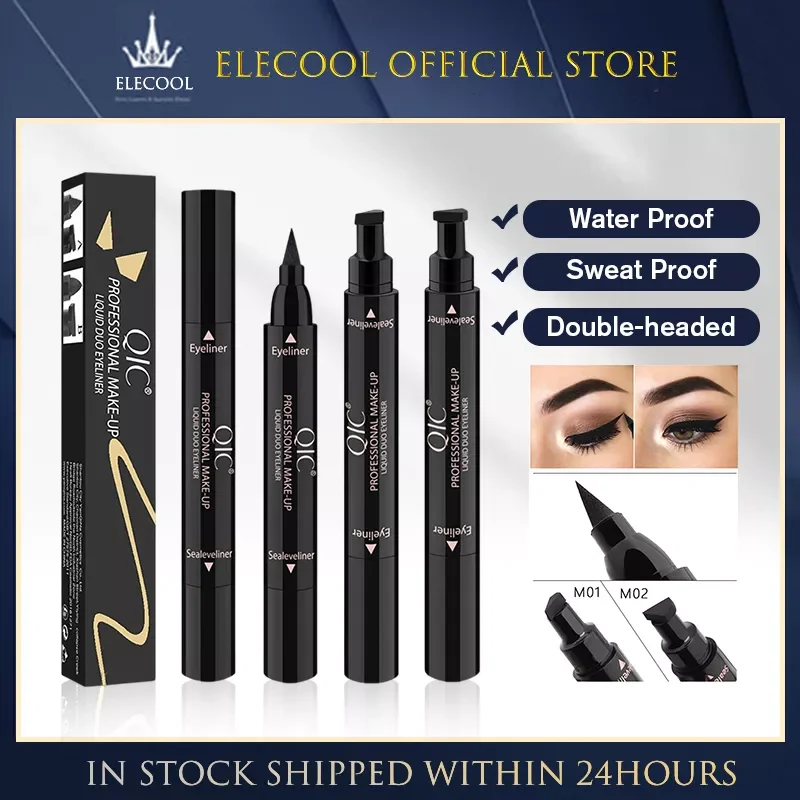 2022NEW Seal Stamp Liquid Eyeliner Pen Waterproof Fast Dry Black Eye Liner Pencil Cosmetic Double-ended Eyeliner Eye Beauty Make
2022NEW Seal Stamp Liquid Eyeliner Pen Waterproof Fast Dry Black Eye Liner Pencil Cosmetic Double-ended Eyeliner Eye Beauty Make