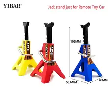 6 Ton Simulation Jack Stands Lift Pair Rack For Remote Toy Car Truck Tire Change 3 Ton(Only suitable for toy car)