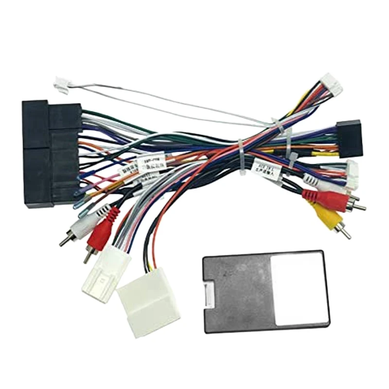 Car Audio 16PIN Power Cord Adapter Audio Harness With Canbus Box For KIA KX5/KX7 Sonata 9 2016
Car Audio 16PIN Power Cord Adapter Audio Harness With Canbus Box For KIA KX5/KX7 Sonata 9 2016