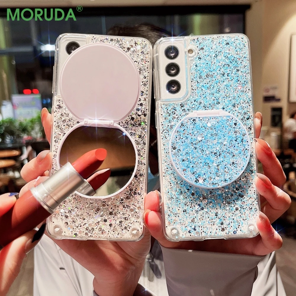 Glitter Diamond Mirror Phone Case for Huawei P30 P40 Pro Mate30 40 Pro Nova5T 7 8 Honor 9X 30 Stand Shockproof Soft Phone Cover
Glitter Diamond Mirror Phone Case for Huawei P30 P40 Pro Mate30 40 Pro Nova5T 7 8 Honor 9X 30 Stand Shockproof Soft Phone Cover