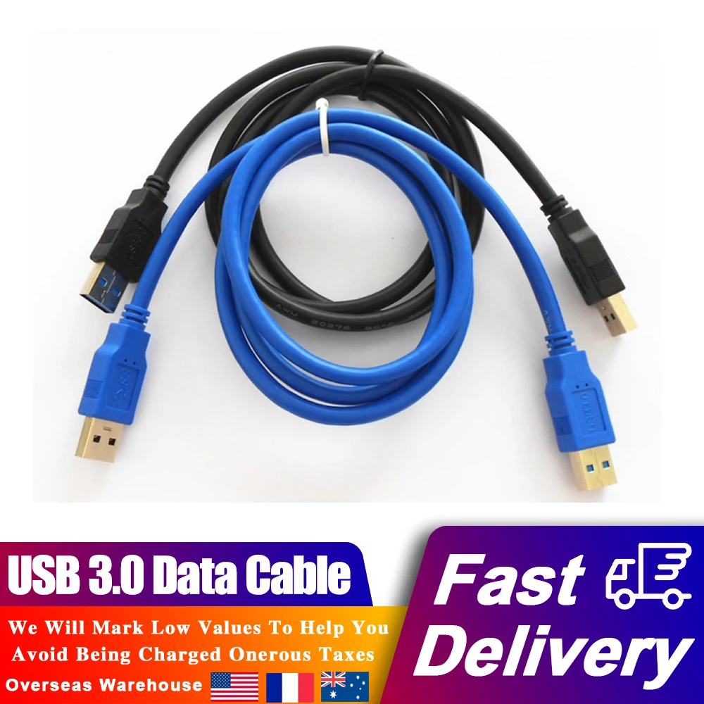USB 3.0 Cable Data Sync Cord Type A Male to Male USB3.0 Extension Cable for Antminer Bitcoin Miner Minning 100cm 150cm
USB 3.0 Cable Data Sync Cord Type A Male to Male USB3.0 Extension Cable for Antminer Bitcoin Miner Minning 100cm 150cm