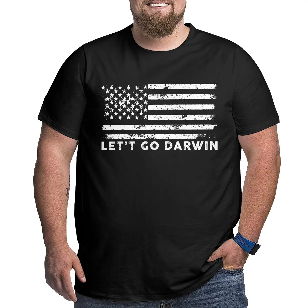 Винтажная забавная модная саркастическая футболка Let's Go Darwin из чистого хлопка, футболка с коротким рукавом, высокая футболка, размеры 4XL 5XL 6XL...
Винтажная забавная модная саркастическая футболка Let's Go Darwin из чистого хлопка, футболка с коротким рукавом, высокая футболка, размеры 4XL 5XL 6XL...