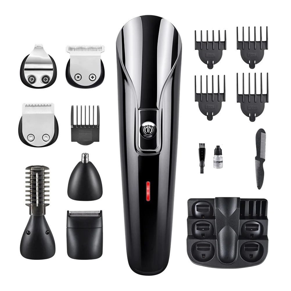 1 Set of Electric Beard Trimmer USB Charging Multifunction Hair Clippers Grooming Kit
1 Set of Electric Beard Trimmer USB Charging Multifunction Hair Clippers Grooming Kit
