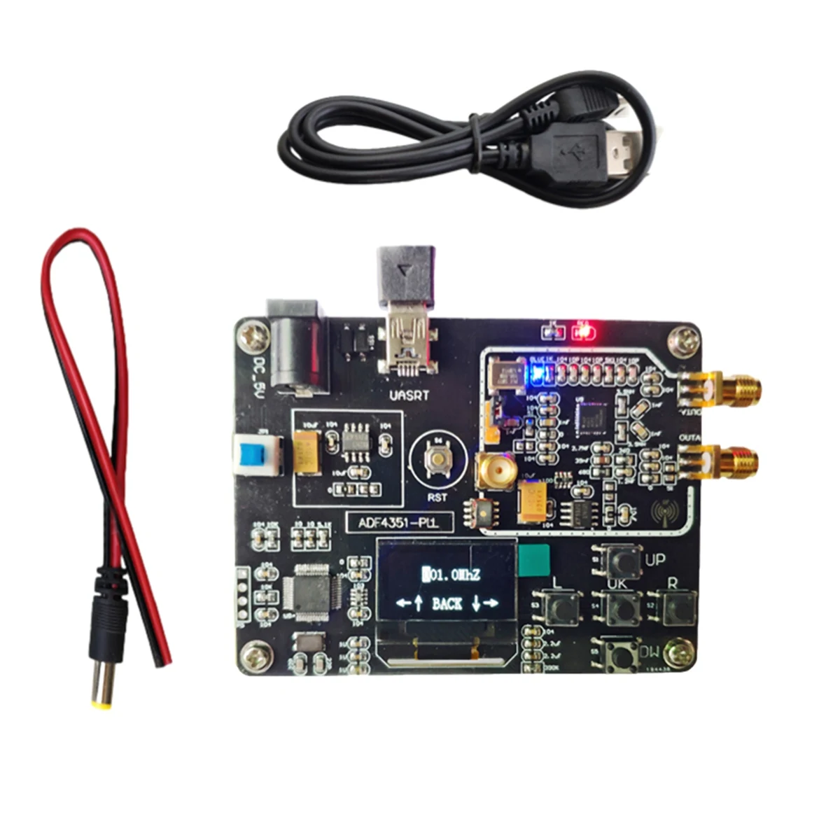 ADF4351 встроенный модуль 35M-4,4G, микроконтроллер для уборочной машины STM32
ADF4351 встроенный модуль 35M-4,4G, микроконтроллер для уборочной машины STM32