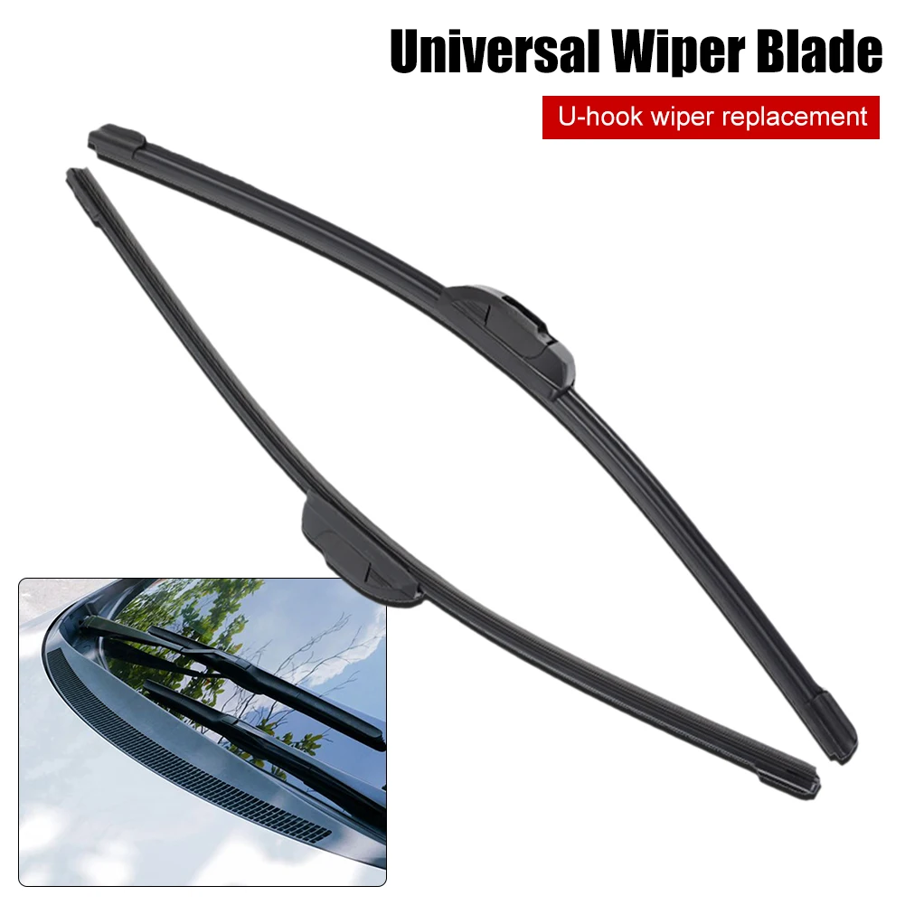 Universal Car Windshield Wiper Blade U/J Hook Soft Rubber Frameless Wiper Automobile Replacement 14" 16" 18" 20" 22“ Accessories
Universal Car Windshield Wiper Blade U/J Hook Soft Rubber Frameless Wiper Automobile Replacement 14" 16" 18" 20" 22“ Accessories