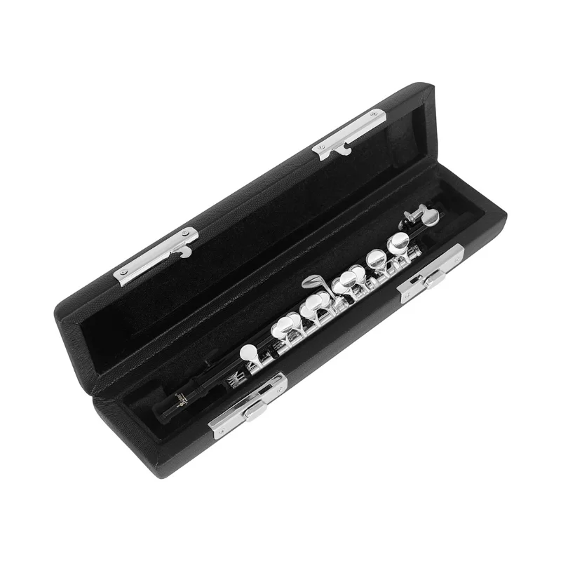 16 Closed Open Holes C Key Professional Transverse Flute Concert Musical Instrument with Box Cleaning Cloth Stick Gloves
16 Closed Open Holes C Key Professional Transverse Flute Concert Musical Instrument with Box Cleaning Cloth Stick Gloves