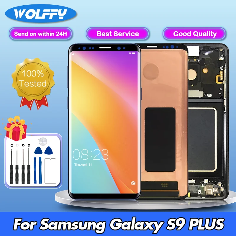 Оригинальный ЖК-дисплей 5,8 дюйма для Samsung Galaxy S9Plus, ЖК-дисплей G965F G965F/DS G965U G965W G9650 S9 + сменный сенсорный экран
Оригинальный ЖК-дисплей 5,8 дюйма для Samsung Galaxy S9Plus, ЖК-дисплей G965F G965F/DS G965U G965W G9650 S9 + сменный сенсорный экран
