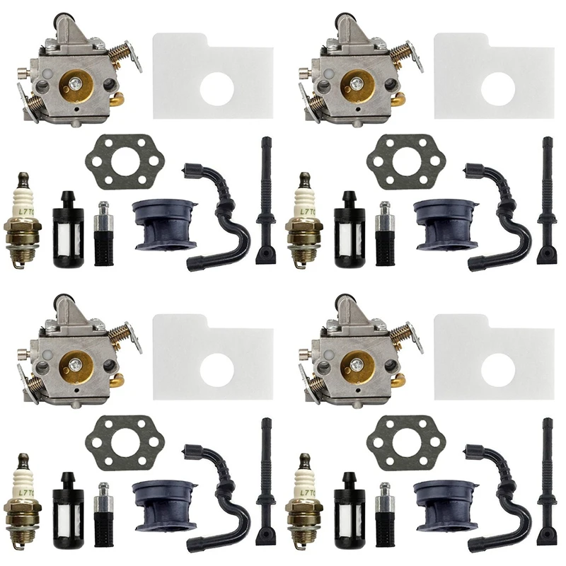 4X Carburetor Kit For Zama C1Q-S57 Fit Stihl 017 018 MS170 MS180 Chainsaw Engine Parts 11301200603
4X Carburetor Kit For Zama C1Q-S57 Fit Stihl 017 018 MS170 MS180 Chainsaw Engine Parts 11301200603