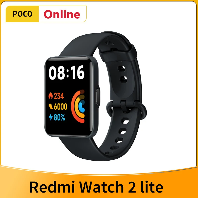 Умные часы Xiaomi Redmi Watch 2 lite Bluetooth 5 0 Mi Band 1 55 дюйма HD GPS | Электроника