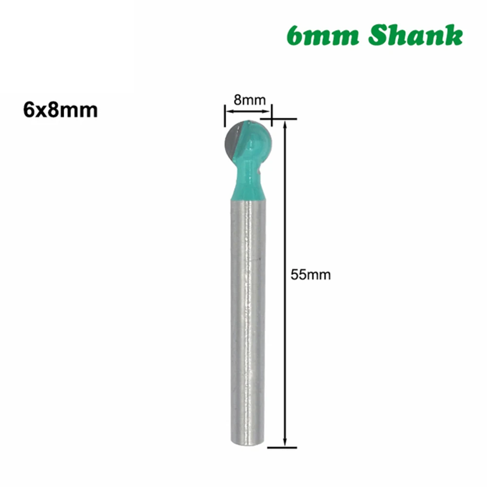 Milling Bit Router Bit Woodworking Tools Radius Core 6mm Shank Milling Cutter Round Carving Router Bit Durable
Milling Bit Router Bit Woodworking Tools Radius Core 6mm Shank Milling Cutter Round Carving Router Bit Durable