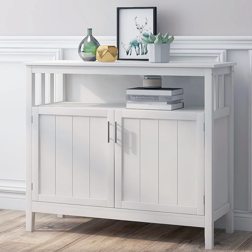 RASOO Buffet Cabinet White Kitchen Sideboard Buffet Storage Server Cupboard Cabinet Console Table
RASOO Buffet Cabinet White Kitchen Sideboard Buffet Storage Server Cupboard Cabinet Console Table