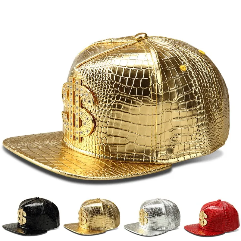 Crocodile Pattern Men's Baseball Cap Alloy Dollar Tide Brand Sun Hat Hip Hop Hipster Leather Couple Hat Standard Fast Shipping
Crocodile Pattern Men's Baseball Cap Alloy Dollar Tide Brand Sun Hat Hip Hop Hipster Leather Couple Hat Standard Fast Shipping