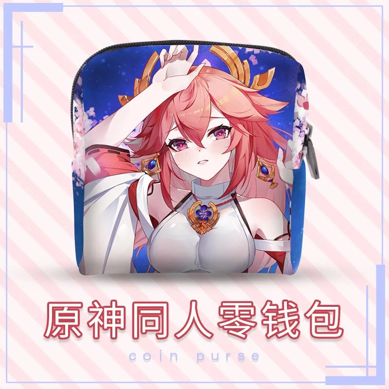Anime Genshin Impact Yae Miko Hu Tao Keqing Yun Jin Cartoon Small Purse Wallet Card Holder Student Mini Billfold Wallet Gifts
Anime Genshin Impact Yae Miko Hu Tao Keqing Yun Jin Cartoon Small Purse Wallet Card Holder Student Mini Billfold Wallet Gifts