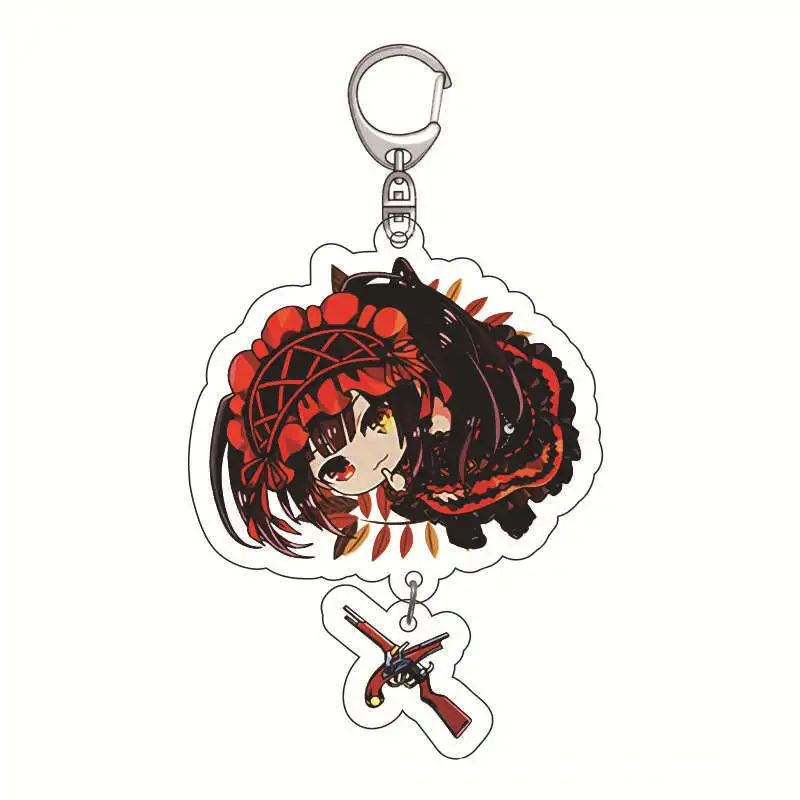 DATE A LIVE Anime Keychains Transparent Acrylic Cartoon Figures Key Chain Ring Jewelry Car Keychain For Women Men Keyring Gift
DATE A LIVE Anime Keychains Transparent Acrylic Cartoon Figures Key Chain Ring Jewelry Car Keychain For Women Men Keyring Gift