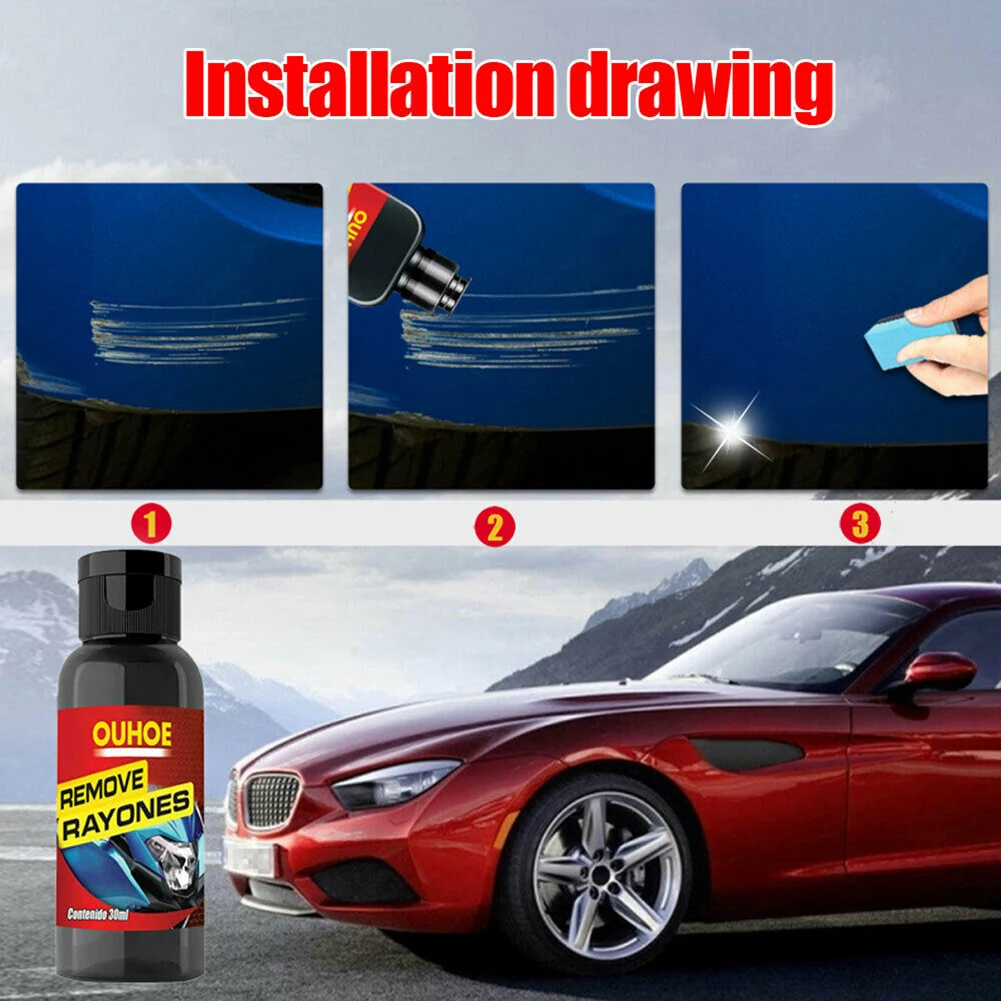 30ml Car Paint Scratch Repair Remover Agent Coating Maintenance Accessories Abrasive Materials Car Scratch Removal
30ml Car Paint Scratch Repair Remover Agent Coating Maintenance Accessories Abrasive Materials Car Scratch Removal