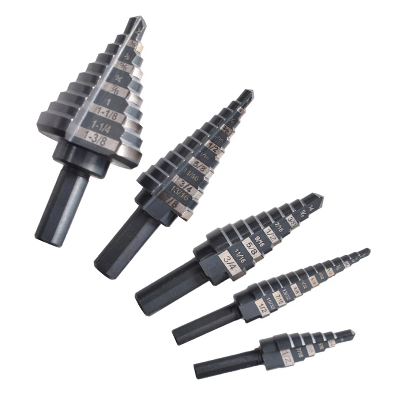 Набор британских ступенчатых сверл высокого качества для железа/меди/алюминия/пластика/акрила/дерева толщиной менее 4 мм и т. д. R7UA
Набор британских ступенчатых сверл высокого качества для железа/меди/алюминия/пластика/акрила/дерева толщиной менее 4 мм и т. д. R7UA