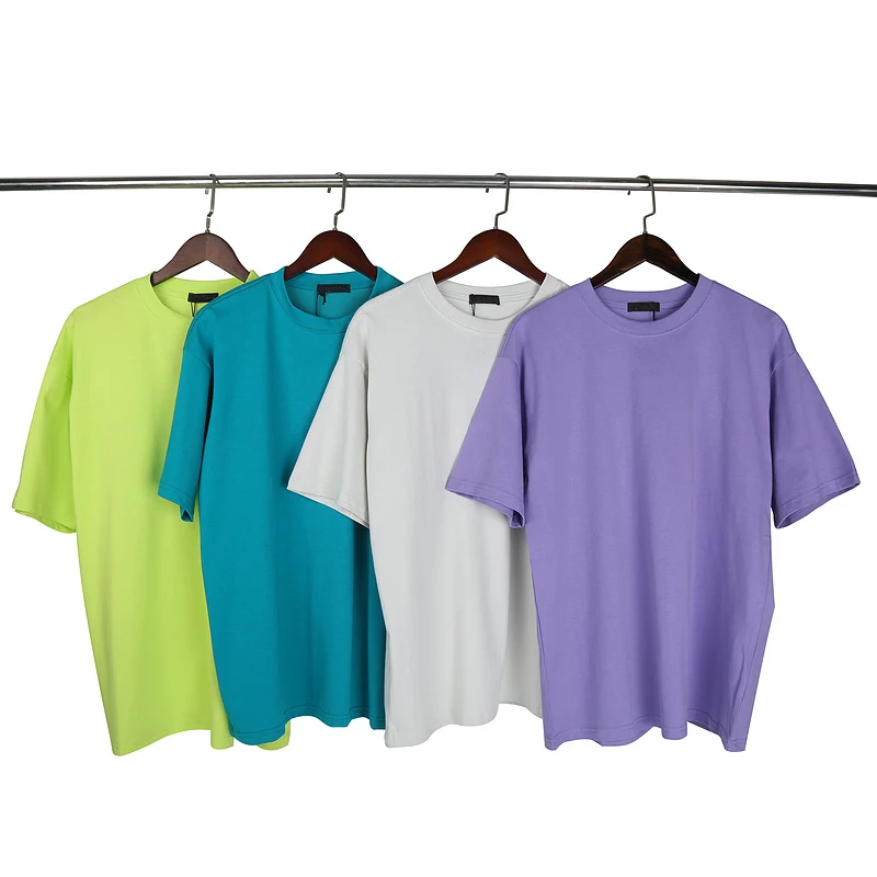 High Quality Luxury Brand Rainbow Print T-shirts Men Women High Street Loose T-shirt European and America Fashion Top Tees
High Quality Luxury Brand Rainbow Print T-shirts Men Women High Street Loose T-shirt European and America Fashion Top Tees