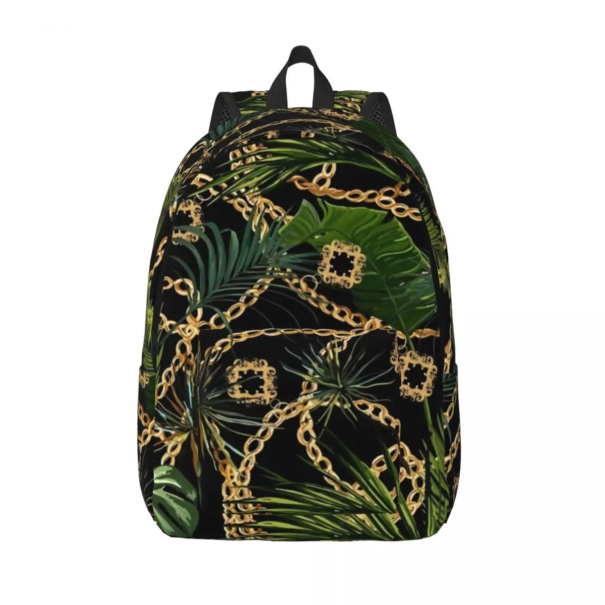 Chain Print Backpack Tropical Leaves Outdoor Backpacks Student Casual School Bags Design Pattern Rucksack 
Chain Print Backpack Tropical Leaves Outdoor Backpacks Student Casual School Bags Design Pattern Rucksack