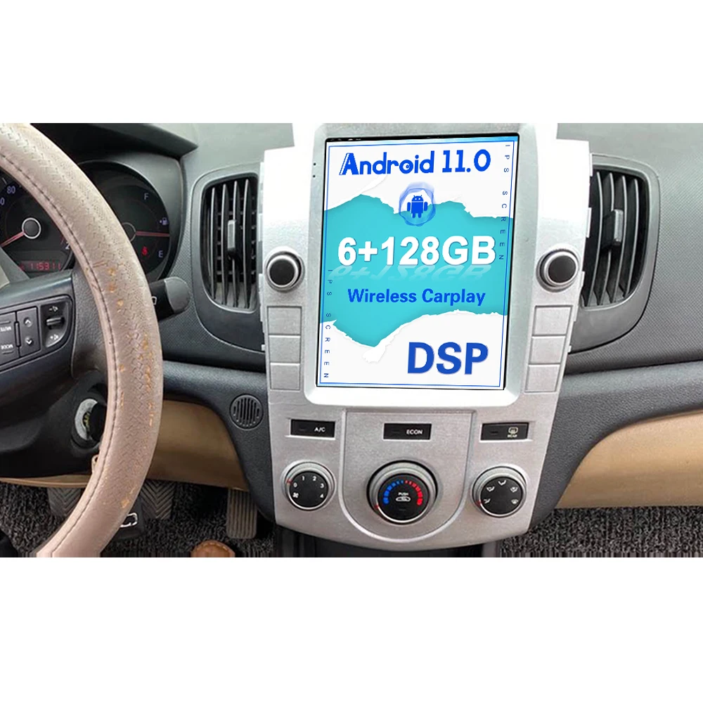 Android 11.0 8 Core 6GB+128GB Car Stereo For Kia Forte 2009-2012 Auto Radio Carplay GPS Navigation
Android 11.0 8 Core 6GB+128GB Car Stereo For Kia Forte 2009-2012 Auto Radio Carplay GPS Navigation