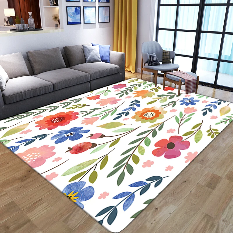 Colorful Flower 3D Carpets For Home Living Room Decoration Bedroom Large Area Rugs Soft Flannel Children's Room tatami floor Mat
Colorful Flower 3D Carpets For Home Living Room Decoration Bedroom Large Area Rugs Soft Flannel Children's Room tatami floor Mat