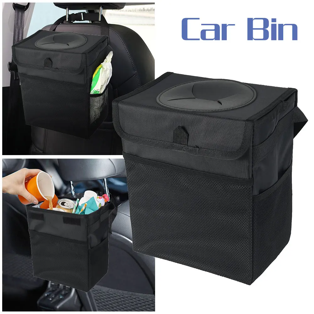 Car Rubbish Bin Trash Can with Lid Waterproof Storage Bag Car Boot Organiser Auto Hanging Trash Bag Waste Basket Holder
Car Rubbish Bin Trash Can with Lid Waterproof Storage Bag Car Boot Organiser Auto Hanging Trash Bag Waste Basket Holder