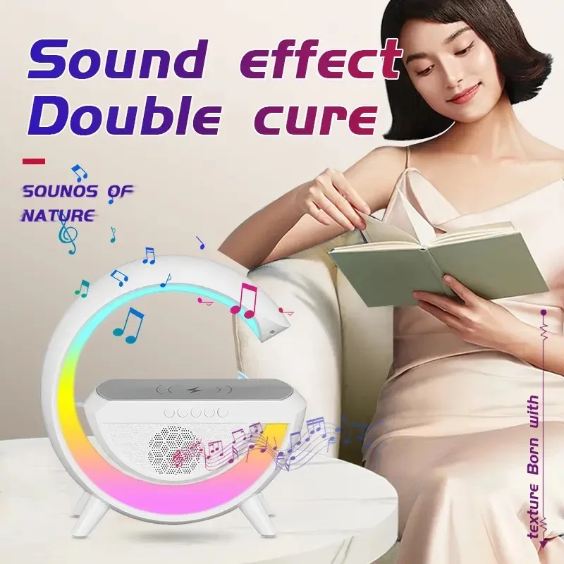 Fast Wireless Charger TF U Disk Bluetooth Speaker RGB Night Light Atmosphere Lamp Charging Station For Iphone 14 13 12 X Samsung
Fast Wireless Charger TF U Disk Bluetooth Speaker RGB Night Light Atmosphere Lamp Charging Station For Iphone 14 13 12 X Samsung